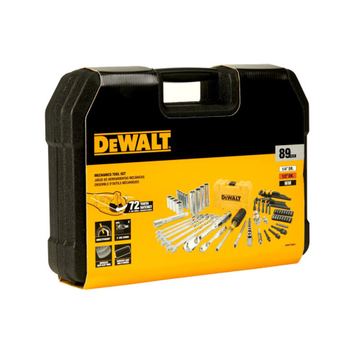 Набор инструментов DeWALT головок и бит 1/4" и 3/8", 89 шт. (DWMT73800-1) – Dewalt (вид 3)