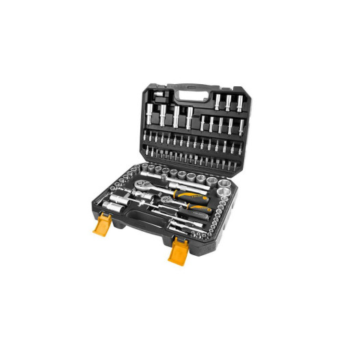 Набір інструментів Tolsen торцевих 1/2" та 1/4" 94 шт. ПРОФІ (15145) – Tolsen