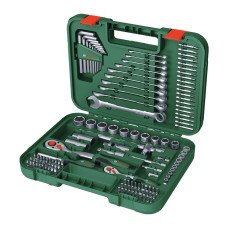 Набор инструментов Bosch 1/2", 1/4", 132шт, CrV (1.600.A02.Z9B)