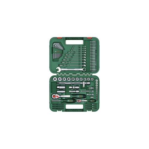 Набор инструментов Bosch 1/2", 1/4", 132шт, CrV (1.600.A02.Z9B) – BOSCH (вид 1)