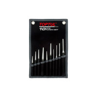 Набір інструментів Toptul добійників і кернів, 10шт., чохол (GPAQ1001)