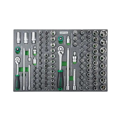 Набор инструментов Toptul в ложементе 3/8", 1/2" 104шт. (GEDA429) – TOPTUL