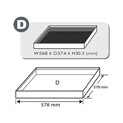 Набор инструментов Toptul в ложементе 3/8", 1/2" 104шт. (GEDA429) – TOPTUL (вид 1)