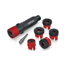 Набор инструментов Toptul для чистки колесных шпилек и ступиц (JGAT0802)