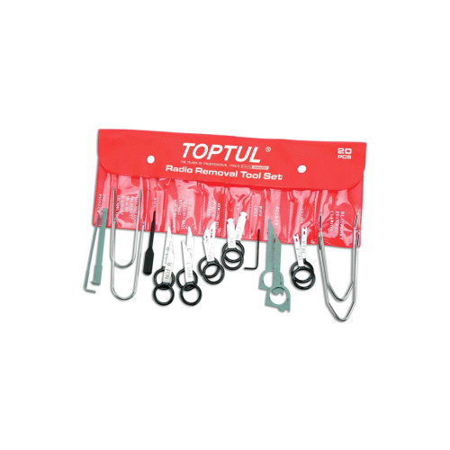 Набор инструментов Toptul для автомагнитол 20шт. (JGAA2001) – TOPTUL