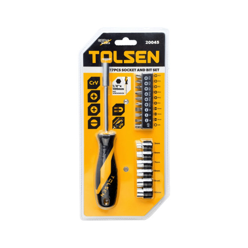 Викрутка Tolsen 17 насадок (20045) – Tolsen (вид 1)