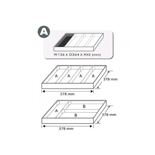 Набор инструментов Toptul шарнирно-губцевых 4шт. в ложементе (GBAT0402) – TOPTUL (вид 1)