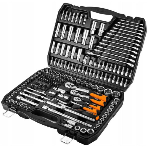 Набор инструментов Neo Tools 1/2", 3/8", 1/4", 216 шт. (10-216) – Neo Tools