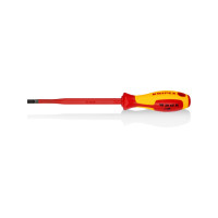 Отвертка KNIPEX для гвинтів з шліцьовими головками (98 20 65 SL)