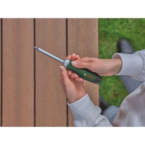 Викрутка Bosch з тріскачкою, 205мм, сталь CrV (1.600.A02.Z99) – BOSCH (вид 1)