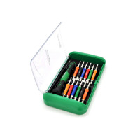 Отвертка Bakku BK-6312 12in1, пинцет прямой ,Box (BK-6312)