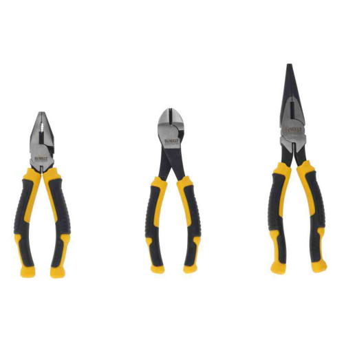 Набор инструментов DeWALT шарнирно-губцевых LASER HARDENED, 3 шт (DWHT82813-0) – Dewalt