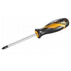 Отвертка Tolsen Викрутка Ерго хрестова PZ 2х100 мм Толсен (20164)