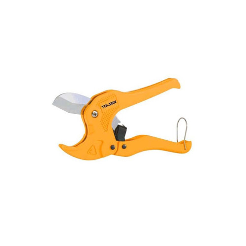Труборіз Tolsen 200 мм для різки ПВХ труб, з автоматичним розкриттям (33100) – Tolsen