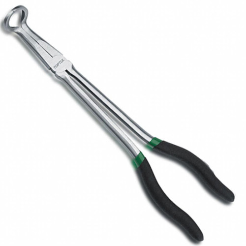 Плоскогубцы Toptul удлиненные прямые 280мм с круглым захватом d19 (DFAF1211) – TOPTUL