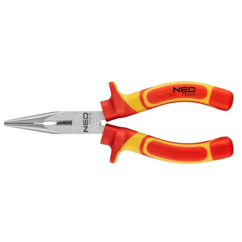 Плоскогубці Neo Tools подовжені 180 мм, 1000 В, CrV, поліровані (01-224) – Neo Tools