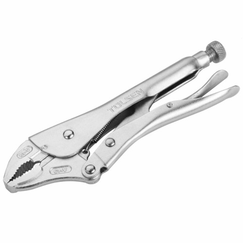 Клещи Tolsen зажимные полукруглые "ПРОФІ" 255 мм (10049) – Tolsen