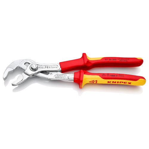 Клещи KNIPEX сантехнические Cobra VDE 87 26 250 (электроизолированные 1000V) (87 26 250) – KNIPEX (вид 1)