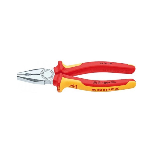 Плоскогубці KNIPEX комбіновані VDE 03 06 200 (03 06 200) – KNIPEX