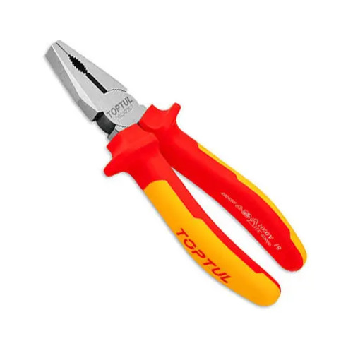Плоскогубці Toptul із ізольованими ручками, пасатижі 8" 1000V (DGCA2208) – TOPTUL