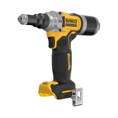Заклепочник DeWALT 18 В XR Li-Ion, 20 kN, d.закл.=4.8-6.4 мм (без АКБ и ЗУ) (DCF414NT) – Dewalt
