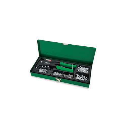 Заклепувальник Toptul професійний JBAF2450 з набором заклепок Pro-Series 151од. (GAAD0103) – TOPTUL