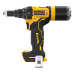 Заклепочник DeWALT 18 В XR Li-Ion, 10 kN, d.закл.=2.4-4.8 мм (без АКБ и ЗУ) (DCF403NT) – Dewalt (вид 1)