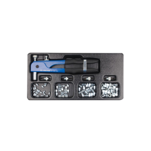 Заклепувальник KING TONY з набором заклепок 85шт. (21-30-09MR) – KING TONY