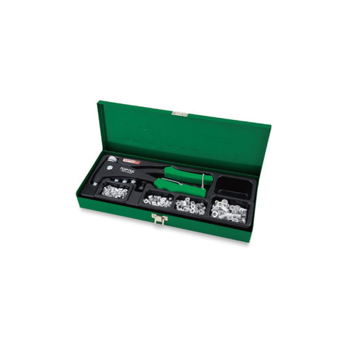 Заклепочник Toptul пистолет для резьбовых заклепок M3,M4,M5,M6 в кейсе 121ед. (GAAD0102) – TOPTUL