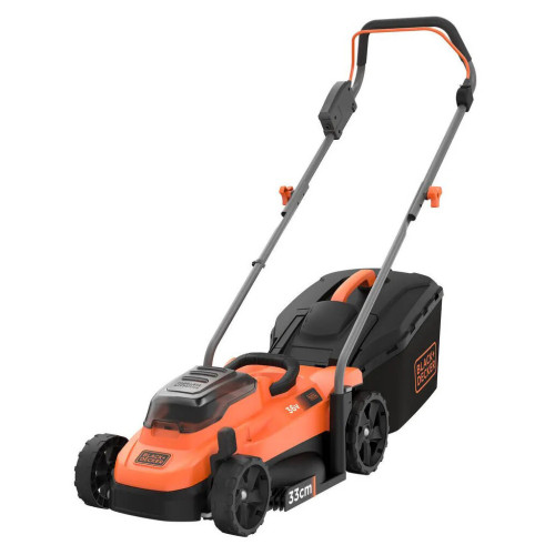 Газонокосарка Black&Decker акумуляторна 36 В, 2.5 Ач, 32 см, 1 АКБ та ЗП (BCMW3336L1) – BLACK&DECKER