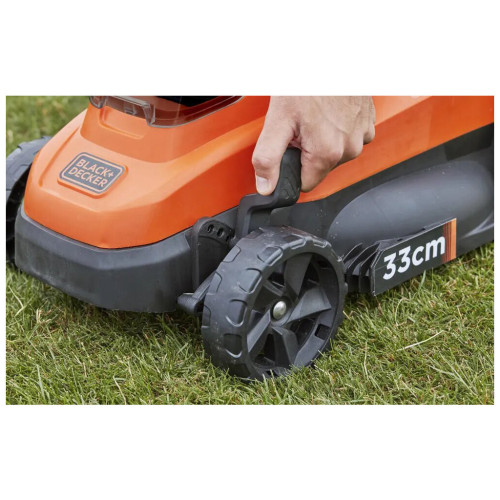 Газонокосарка Black&Decker акумуляторна 36 В, 2.5 Ач, 32 см, 1 АКБ та ЗП (BCMW3336L1) – BLACK&DECKER (вид 4)