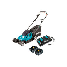 Газонокосилка Makita LXT, 18V+18V,,2x5Ah, DC18RD, 430мм (DLM432PT2)