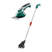 Кущоріз Bosch ISIO, акумуляторний 3.6 V Li 1.5 Ач, ніж 12 см, зі штангою (0.600.833.109)
