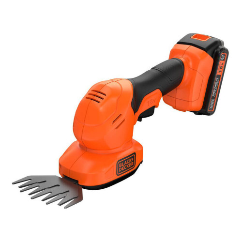 Кущоріз Black&Decker 18 В, 2Ah, насадки- 20 см/8 мм, 10 см/18 мм, (BCSS18D1) – BLACK&DECKER (вид 1)