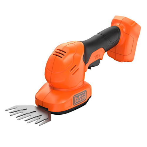 Кущоріз Black&Decker 18V, насадки - 20 см/8 мм, 10 см/18 мм (без АКБ та ЗП) (BCSS18B) – BLACK&DECKER (вид 1)