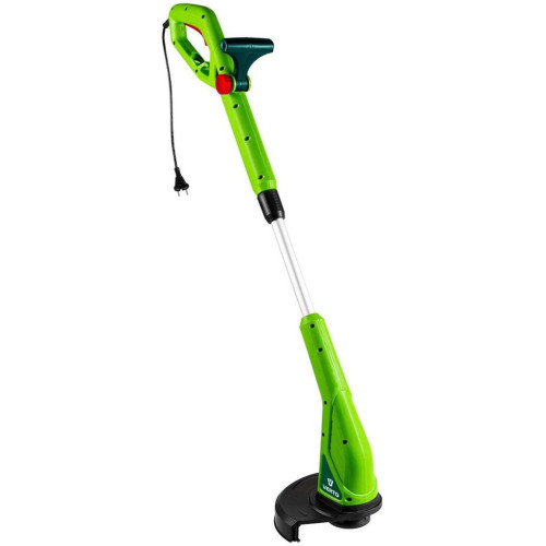 Триммер садовый Verto электрический, 350 Вт, 25 см, 93 дБ, телескопическая ручка, (52G550) – Verto