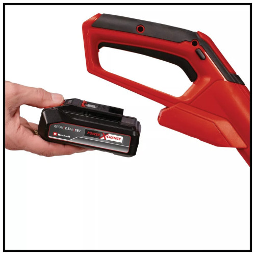Триммер садовый Einhell GE-CT 18/28 Li TC-Solo 18V, 8500об/мин, 28см, леска и тележка, 2.15кг (без АКБ и ЗУ) (3411212) – Einhell (вид 2)