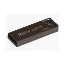 USB флеш накопичувач Mibrand 32GB Stingray Grey USB 2.0 (MI2.0/ST32U5G)