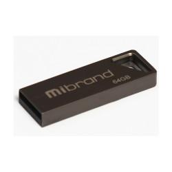 USB флеш накопичувач Mibrand 64GB Stingray Grey USB 2.0 (MI2.0/ST64U5G)