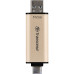 USB флеш накопичувач Transcend 512GB JetFlash 930C Gold-Black USB 3.2/Type-C (TS512GJF930C) – TRANSCEND