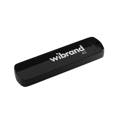 USB флеш накопитель Wibrand 4GB Grizzly Black USB 2.0 (WI2.0/GR4P3B) – Wibrand