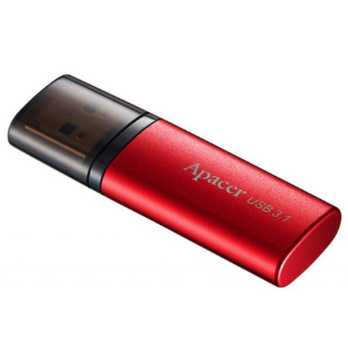 USB флеш накопичувач Apacer 128GB AH25B Red USB 3.1 Gen1 (AP128GAH25BR-1) – APACER (вид 1)