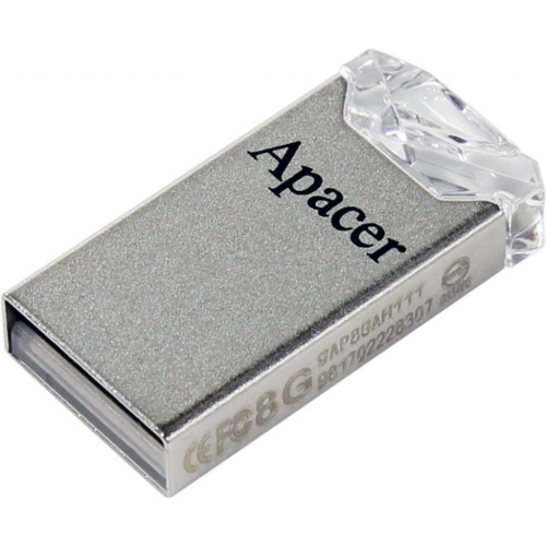 USB флеш накопитель Apacer 64GB AH111 Crystal USB 2.0 (AP64GAH111CR-1) – APACER (вид 1)