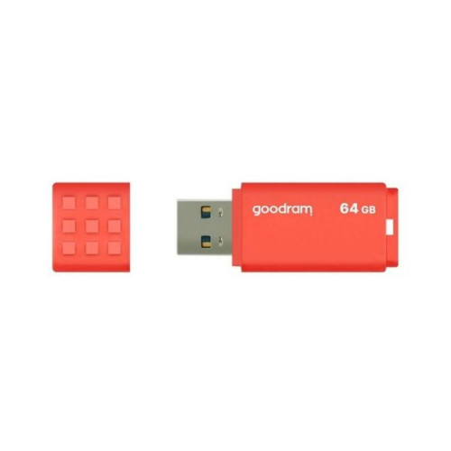 USB флеш накопичувач Goodram 64GB UME3 Orange USB 3.0 (UME3-0640O0R11) – GOODRAM