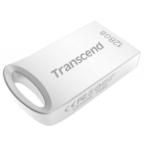 USB флеш накопитель Transcend 128GB JetFlash 710 Silver USB 3.0 (TS128GJF710S) – TRANSCEND (вид 2)