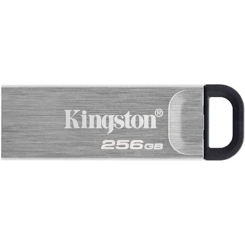 USB флеш накопитель Kingston 256GB DT Kyson Silver/Black USB 3.2 (DTKN/256GB) – KINGSTON
