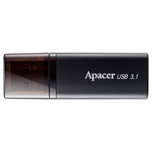 USB флеш накопичувач Apacer 32GB AH25B Black USB 3.1 (AP32GAH25BB-1) – APACER