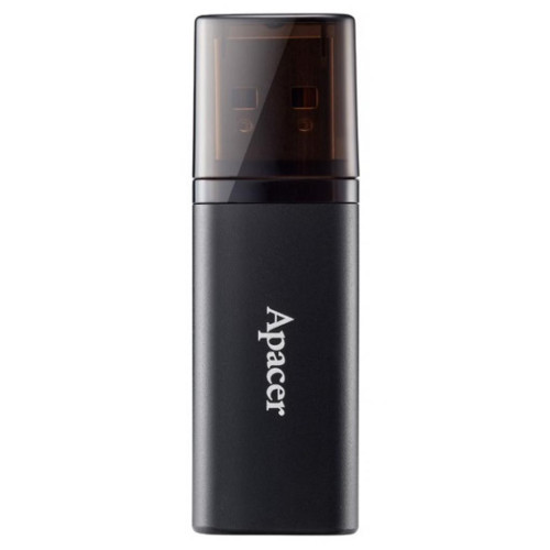 USB флеш накопичувач Apacer 64GB AH25B Black USB 3.1 (AP64GAH25BB-1) – APACER