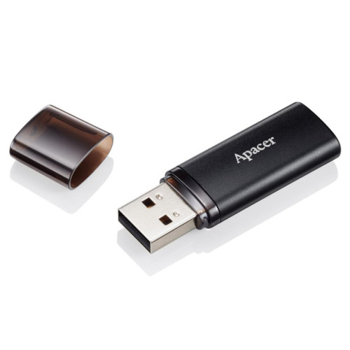 USB флеш накопичувач Apacer 64GB AH25B Black USB 3.1 (AP64GAH25BB-1) – APACER (вид 1)