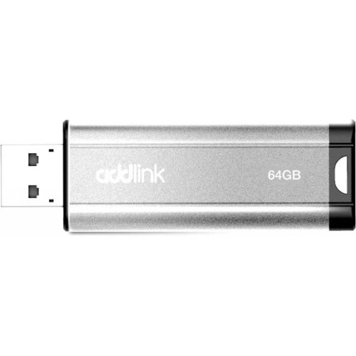 USB флеш накопичувач AddLink 64GB U25 Silver USB 2.0 (ad64GBU25S2) – AddLink